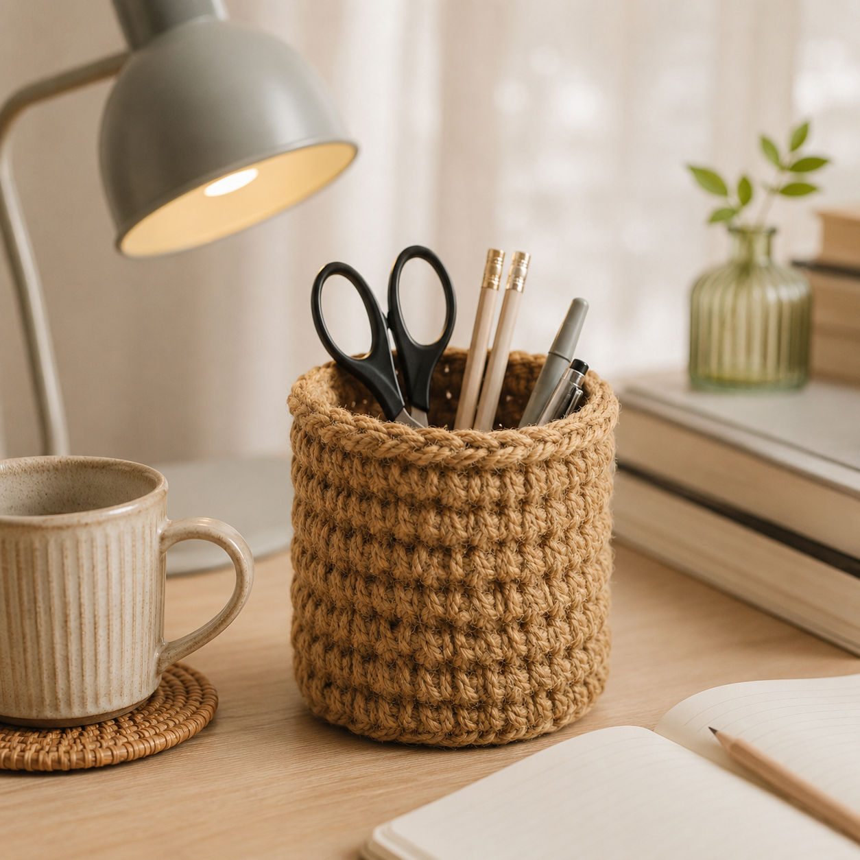 Eco-Friendly Tooth/Pen Brush Holder for Organizing